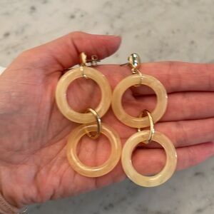 New Club Monaco Hoop Earrings